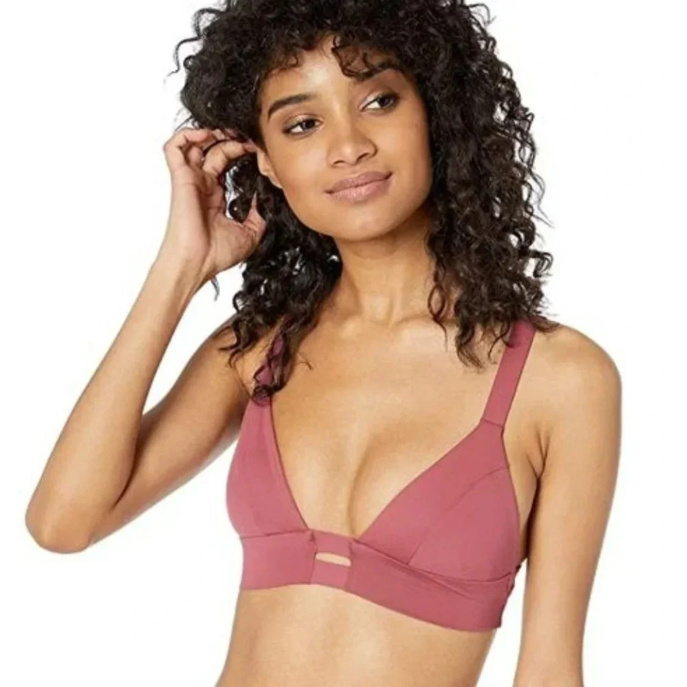 Vitamin A EcoLux Neutra Bralette, havana rose - Picture 5 of 6
